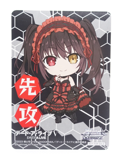 Weiss Schwarz Date a Live Kurumi Topper Promo Anime Waifu Trading Card - Image 1