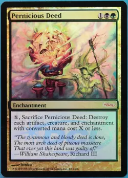 Pernicious Deed (Judge Promo) FOIL NM MTG MAGIC CARD (517952) ABUGames - Image 1