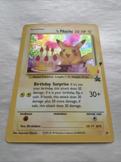 Pokemon Celebrations Classic Collection Birthday Pikachu 24/53 Stamped Holo - Image 2