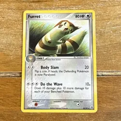 Pokemon TCG Furret 33/92 Legend Maker Pokemon Card - Tomokazu komiya - Image 1