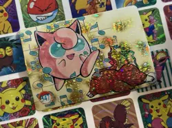 Pokemon Charizard Vintage Pocket Monsters Vending HOLO Prism Sticker 99 Nintendo - Image 1