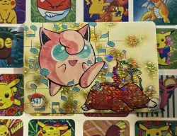 Pokemon Charizard Vintage Pocket Monsters Vending HOLO Prism Sticker 99 Nintendo - Image 3
