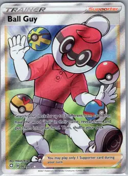 Ball Guy (Full Art) 065/072 Shining Fates - Pokemon Card - NM - Image 1