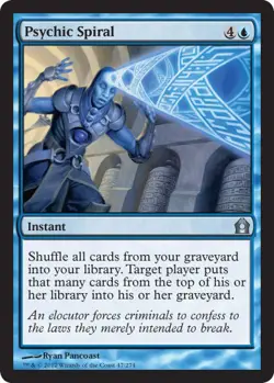 4 x Psychic Spiral - Return to Ravnica - NM-Mint - MTG - Image 1