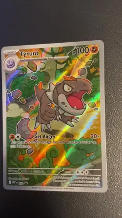 2026 Pokemon MEP EN Black Star Promo - Tyrunt #70 Full Art Holo - Image 2