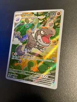 2026 Pokemon MEP EN Black Star Promo - Tyrunt #70 Full Art Holo - Image 4
