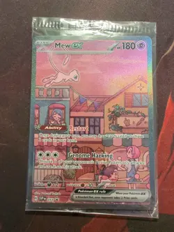 Mew ex Pokemon Scarlet & Violet Promo #053 Sealed - Image 1