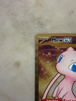 Mew ex Metal Card Gold Foil Pokemon - Image 2