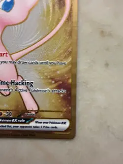 Mew ex Metal Card Gold Foil Pokemon - Image 5