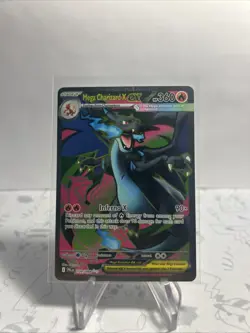 Mega Charizard X ex 109/094 ME Phantasmal Flames Pokemon TCG Card NM - Image 3