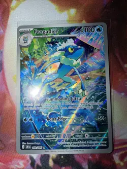 Frogadier 89/86 IR Chaos Rising Pokemon TCG Illustration Rare NM #1 - Image 1