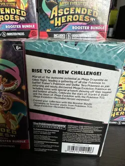 Pokemon TCG: Mega Evolution Ascended Heroes Booster Bundle Box (6 Packs) Sealed - Image 2