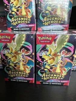 Pokemon TCG: Mega Evolution Ascended Heroes Booster Bundle Box (6 Packs) Sealed - Image 3