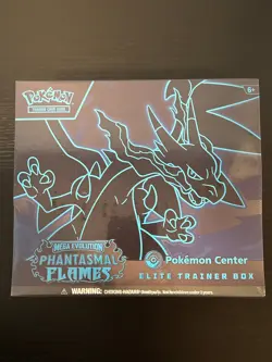 Pokemon TCG Phantasmal Flames Pokemon Center Elite Trainer Box ETB + Case Sealed - Image 3