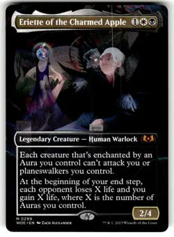 Eriette of the Charmed Apple (Borderless) Wilds of Eldraine Regular MTG - Image 1