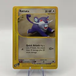 Rattata 128/165 Expedition Bade Set E-Reader 2002 Pokemon TCG Card - Image 1