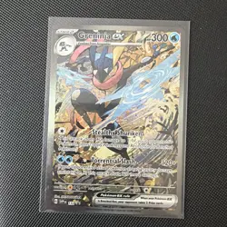 Pokemon Black Star Promo SVP 132 Greninja EX Illustration Rare - Image 1
