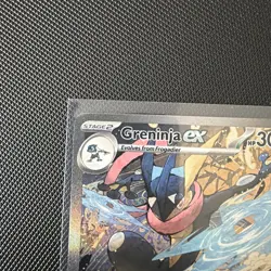 Pokemon Black Star Promo SVP 132 Greninja EX Illustration Rare - Image 2