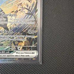 Pokemon Black Star Promo SVP 132 Greninja EX Illustration Rare - Image 4