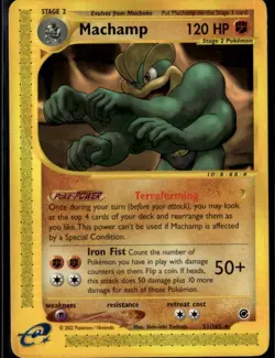 Machamp 51 Rare Expedition 051/165 Fighting Normal Pokemon Card - Image 1
