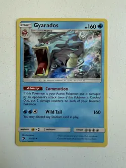 Pokemon Gyarados 20/70 Holo R Dragon Majesty NM Free shipping - Image 1