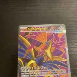 Mega Skarmory EX 106/088 Full Art Ultra Rare Pokemon Perfect Order NM - Image 4