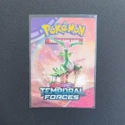 Pokemon - Iron Leaves - Trainer Tips Card - Temporal Forces - Prerelease - Image 1