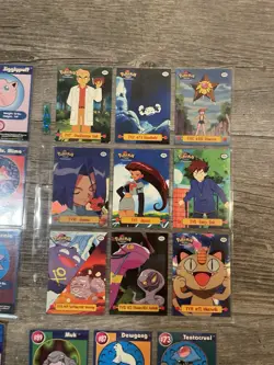 Pokemon Card Lot Mix Of Base And Holos: Burger King Uncut Sheet, TV Holos/Base - Image 5