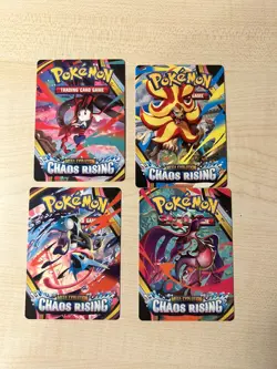Pokemon TCG Chaos Rising Trainer Tips Art Card Set - Image 1