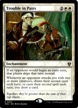 MTG Trouble in Pairs R Commander: Murders at Karlov Manor 15 NM - Image 1