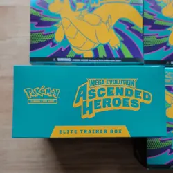 Pokemon TCG Mega Evolution Ascended Heroes Elite Trainer Box ETB x5 Sealed - Image 2