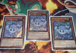 Yugioh Mulcharmy Fuwalos RA04-EN050 1st Edition Secret Rare Playset - Image 2