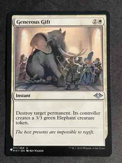 MTG Generous Gift, NM-Mint, (MH1 #011/254) Regular - Image 1