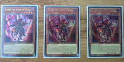 Yu-Gi-Oh Aluber the Jester of Despia OP20-EN003 Ultimate Rare NM Playset - Image 1