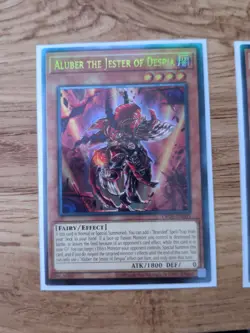 Yu-Gi-Oh Aluber the Jester of Despia OP20-EN003 Ultimate Rare NM Playset - Image 2