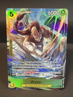 Wyper OP15-114 Alt Art Holo One Piece Card TCG Sky Island English NM - Image 1