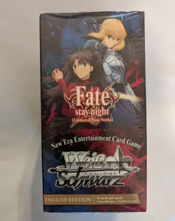 Weiss Schwarz Fate/stay night: Unlimited Blade Works Booster Box ENG - Image 1