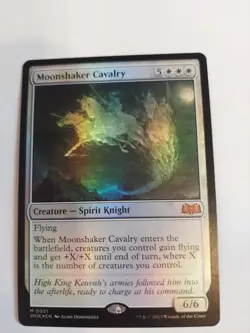 Moonshaker Cavalry Wilds of Eldraine Foil - Image 1