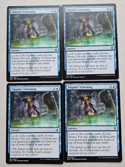 MTG 4x Taigam's Scheming KTK 057/269 Light Play - Image 1