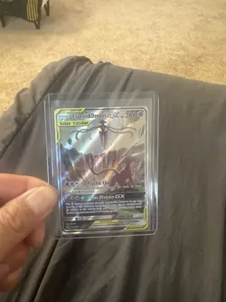 Espeon & Deoxys GX Tag Team SM240 Holo Pokemon TCG - Image 1