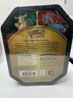 2 Pokemon TCG Dragons Tins & 10 Mini 3-Card Booster Packs New Sealed 2020 - Image 3