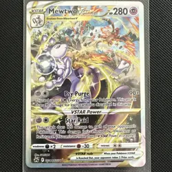 Mewtwo VSTAR Crown Zenith GG44/GG70 Ultra Rare Pokemon TCG Full Art - Image 1