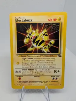 Electabuzz #2 Rare Non Holo WOTC Black Star Promo Pokemon TCG Card - HP - Image 1