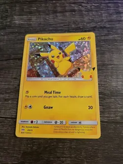 Pokemon Promo Pikachu 25/25 HOLO 25th Anniversary Mcdonalds 2021 Card HOLO - Image 1