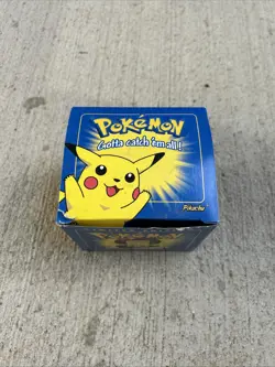 Burger King Pokemon 1999 Pikachu 23k Gold Plated Card Sealed In Pokeball - Image 1