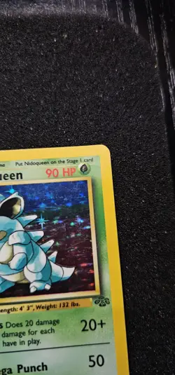 Pokemon TCG Nidoqueen Jungle 7/64 Holo Unlimited Holo Rare - Image 3