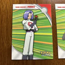 Pokemon TCG Topps Blue Label Heroes & Villains Jessie And James - Image 2