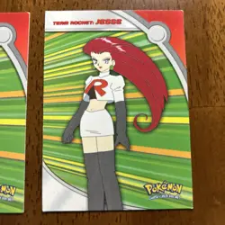 Pokemon TCG Topps Blue Label Heroes & Villains Jessie And James - Image 3