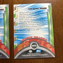 Pokemon TCG Topps Blue Label Heroes & Villains Jessie And James - Image 5