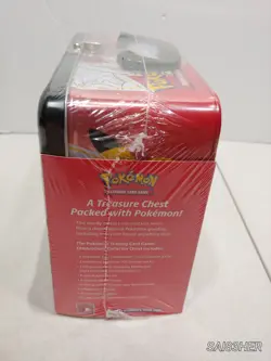 NEW SEALED Pokemon 25th Anniversary Celebrations Treasure Chest Lunchbox Tin #B - Image 2